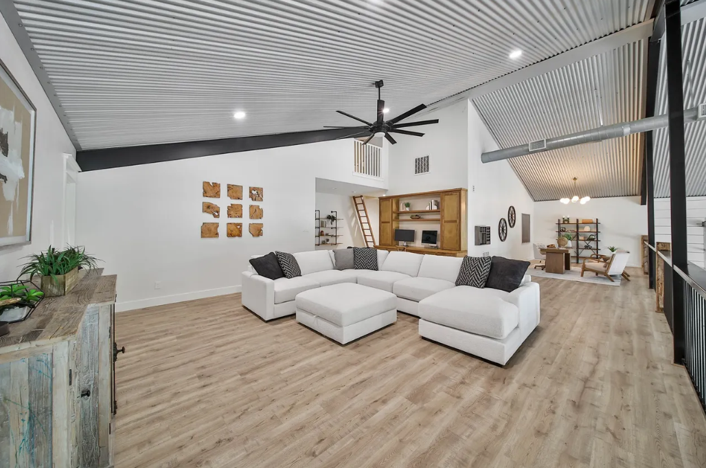 Upstairs loft